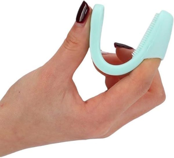 Silicone Facial Finger Nose Brush Face Cleaner Blackhead Remover – Silicone Face Cleaner Blackhead Remover Brush Cleanser Nose Pore Brush Finger Scruber Tool Facial Skin Cleaner Massage Brush ( Random Color )