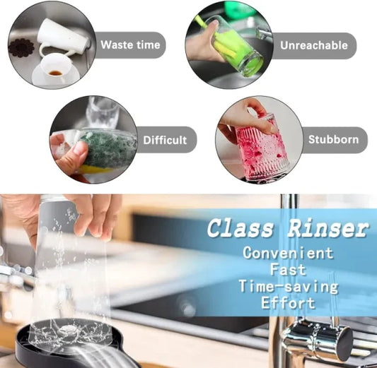 High Pressure Faucet Glass Rinser Automatic Cup Washer
