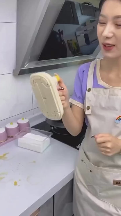 Replaceable Magic Brush With 50 Disposable Cleaning Microfiber Cloth Paper
