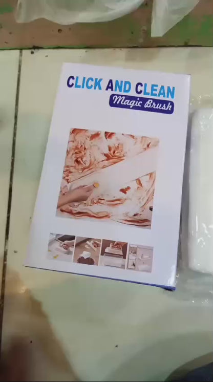 Replaceable Magic Brush With 50 Disposable Cleaning Microfiber Cloth Paper
