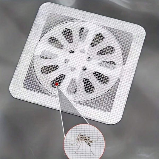 Multifunctional Net Sticker Drainer Net For Bathroom – Kitchen Etc | Window Screen Repair Patches For Door Window ( Pack of 10)