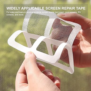 Multifunctional Net Sticker Drainer Net For Bathroom – Kitchen Etc | Window Screen Repair Patches For Door Window ( Pack of 10)