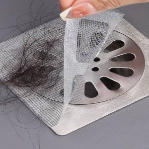 Multifunctional Net Sticker Drainer Net For Bathroom – Kitchen Etc | Window Screen Repair Patches For Door Window ( Pack of 10)