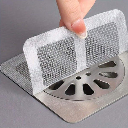 Multifunctional Net Sticker Drainer Net For Bathroom – Kitchen Etc | Window Screen Repair Patches For Door Window ( Pack of 10)
